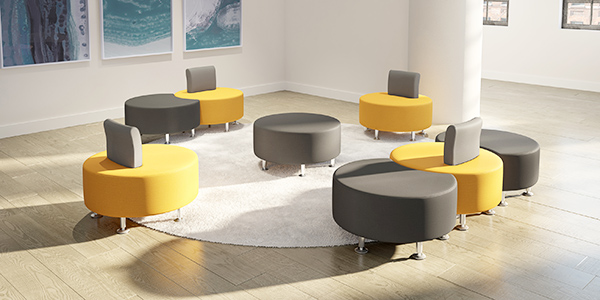 contract furnishings market group meeting seating ideas