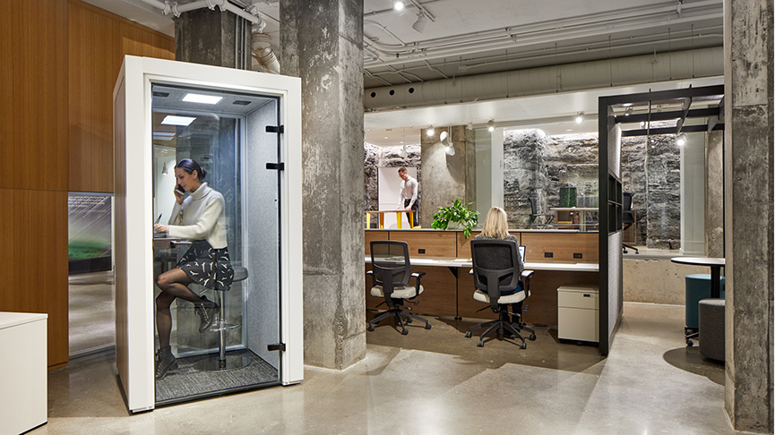 flex zones office design options